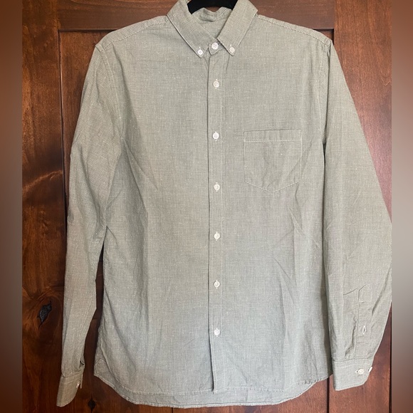 Octobre Charlie Shirt Relaxed - Green - size small - Picture 3 of 4